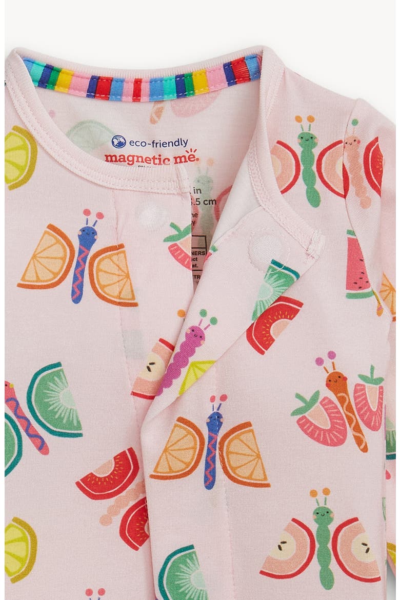 The Fruit Flies Magnetic Footie, Alternate, color, PINK