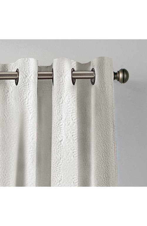 Dkny Chrysanthemum Curtain Panel, 63 X 50 In White