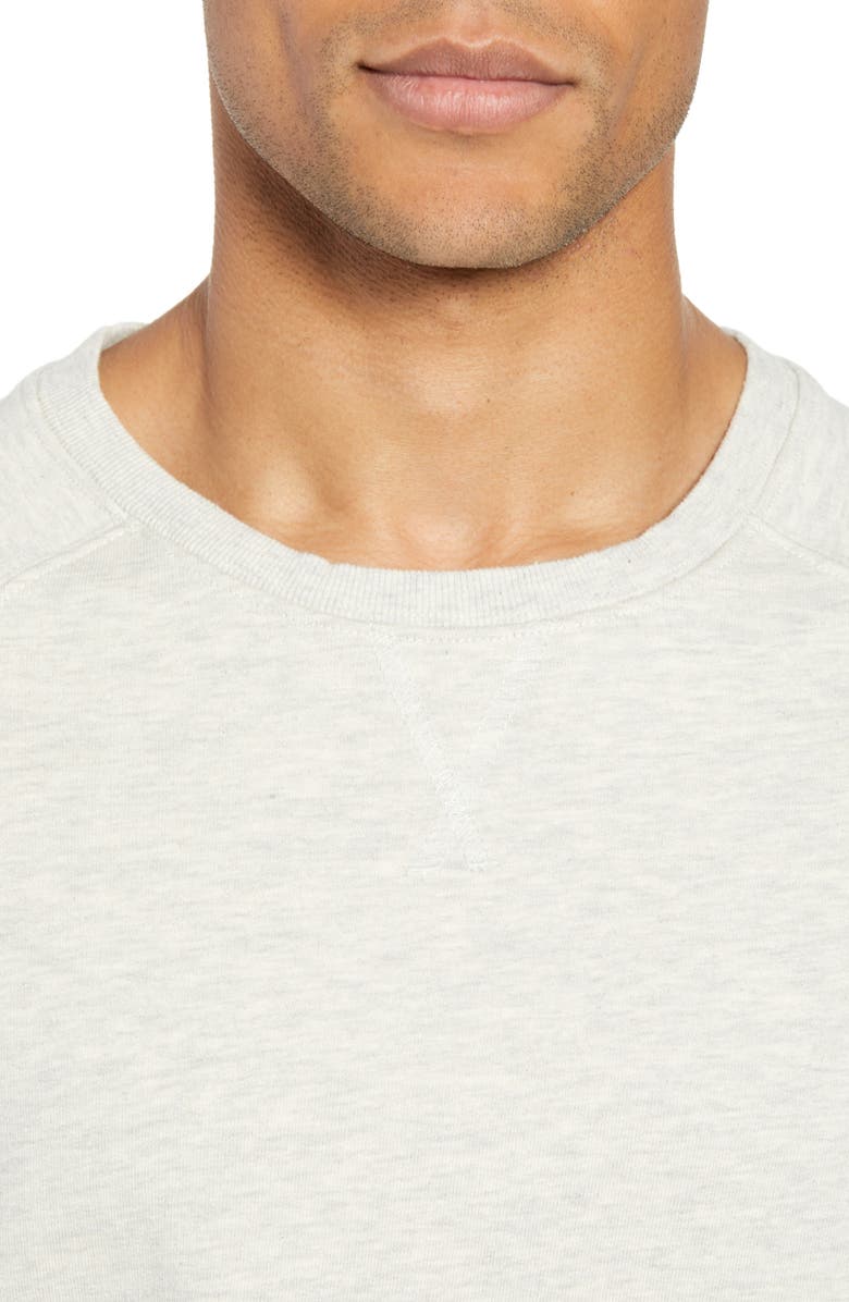 Richer Poorer Crewneck Cotton Sweatshirt, Alternate, color, 