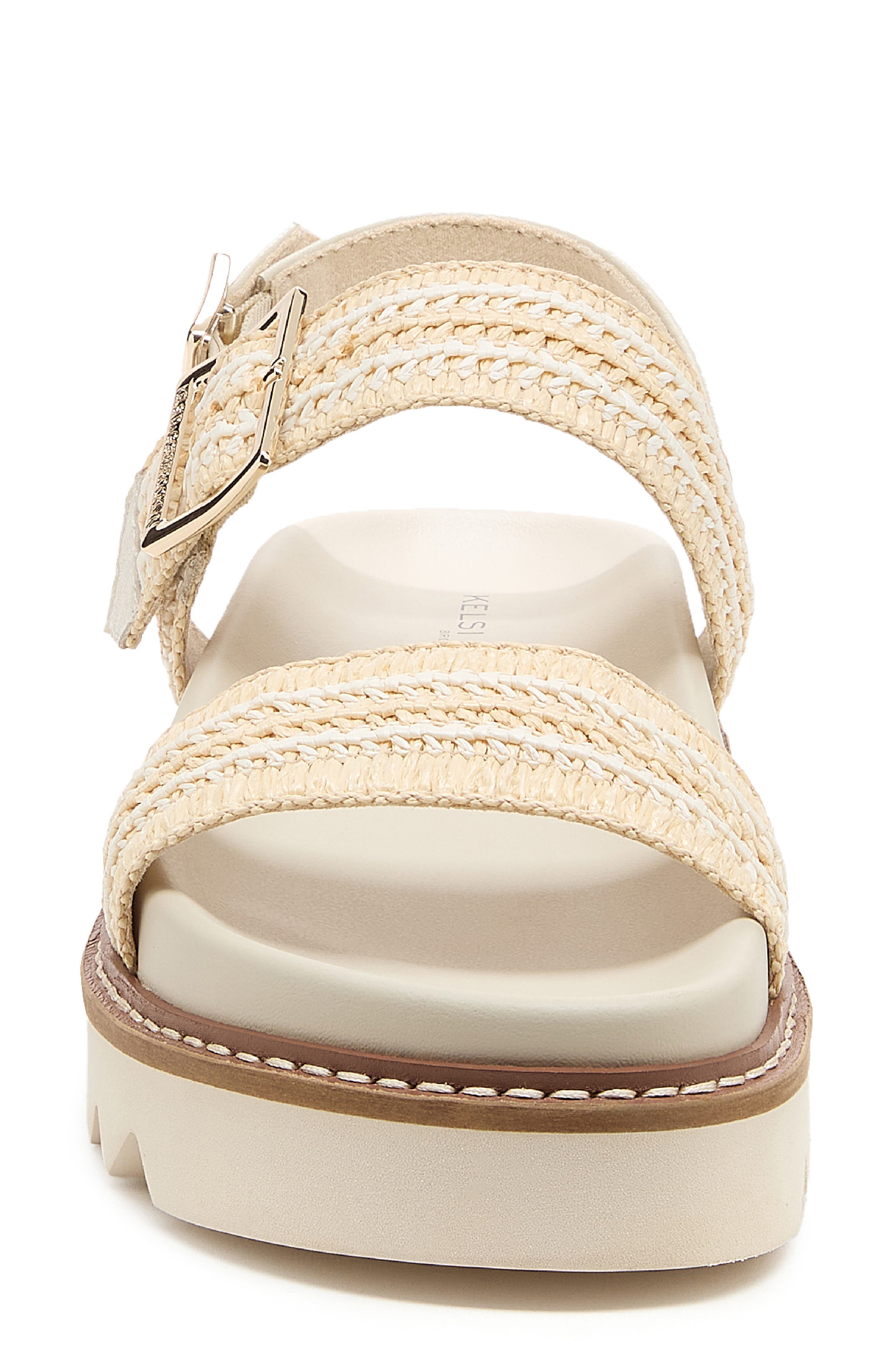 Kel Platform Sandal, Alternate, color, SALT