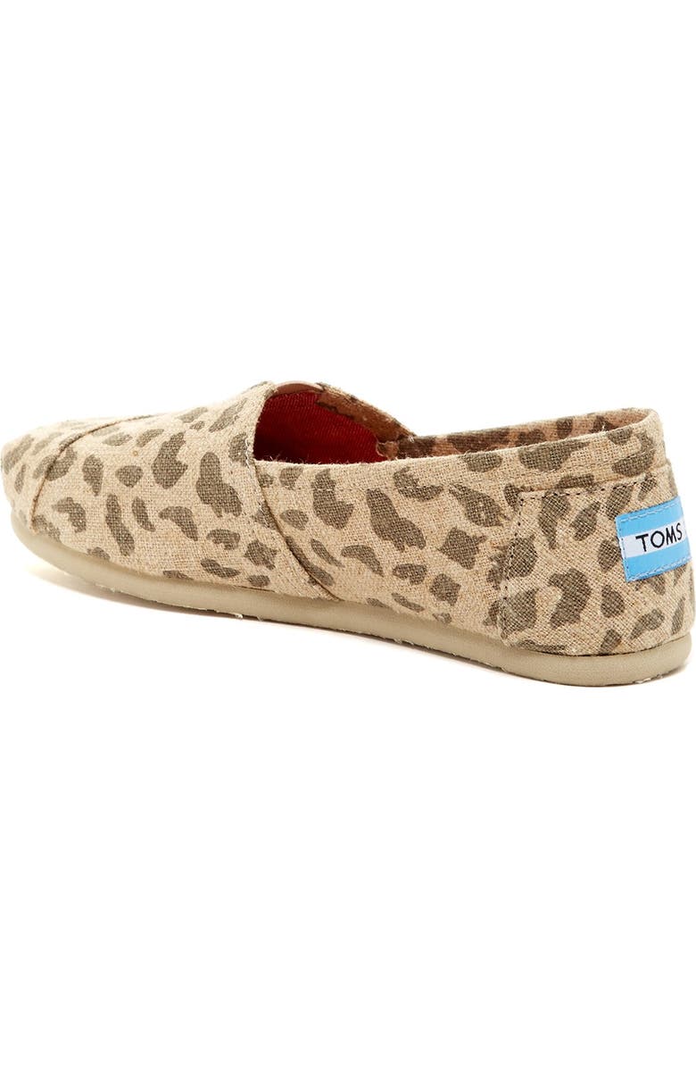 TOMS 'Classic - Leopard' Slip-On, Alternate, color,