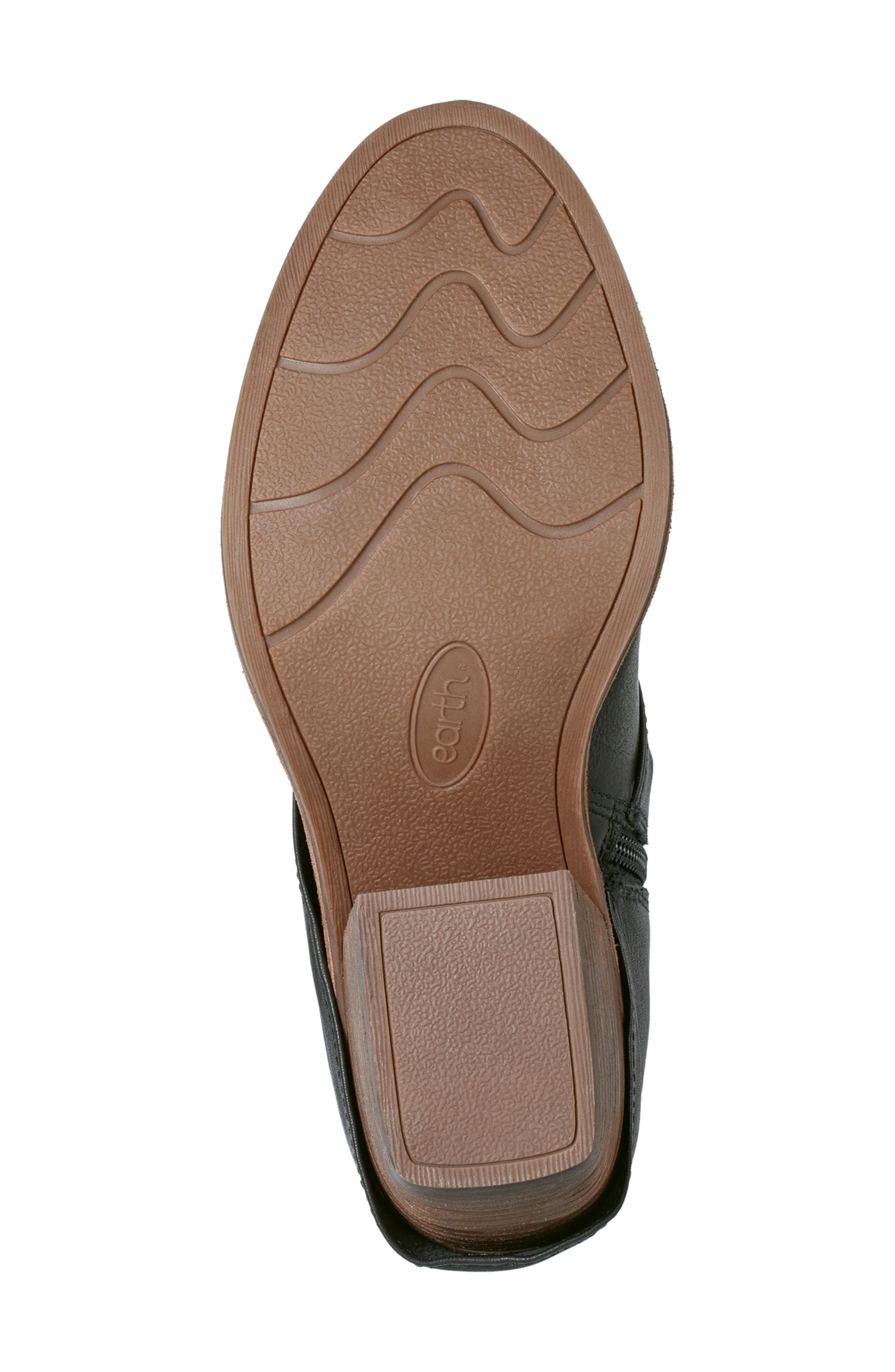 Earth<sup>®</sup> Savvy Ruched Bootie, Alternate, color, Black
