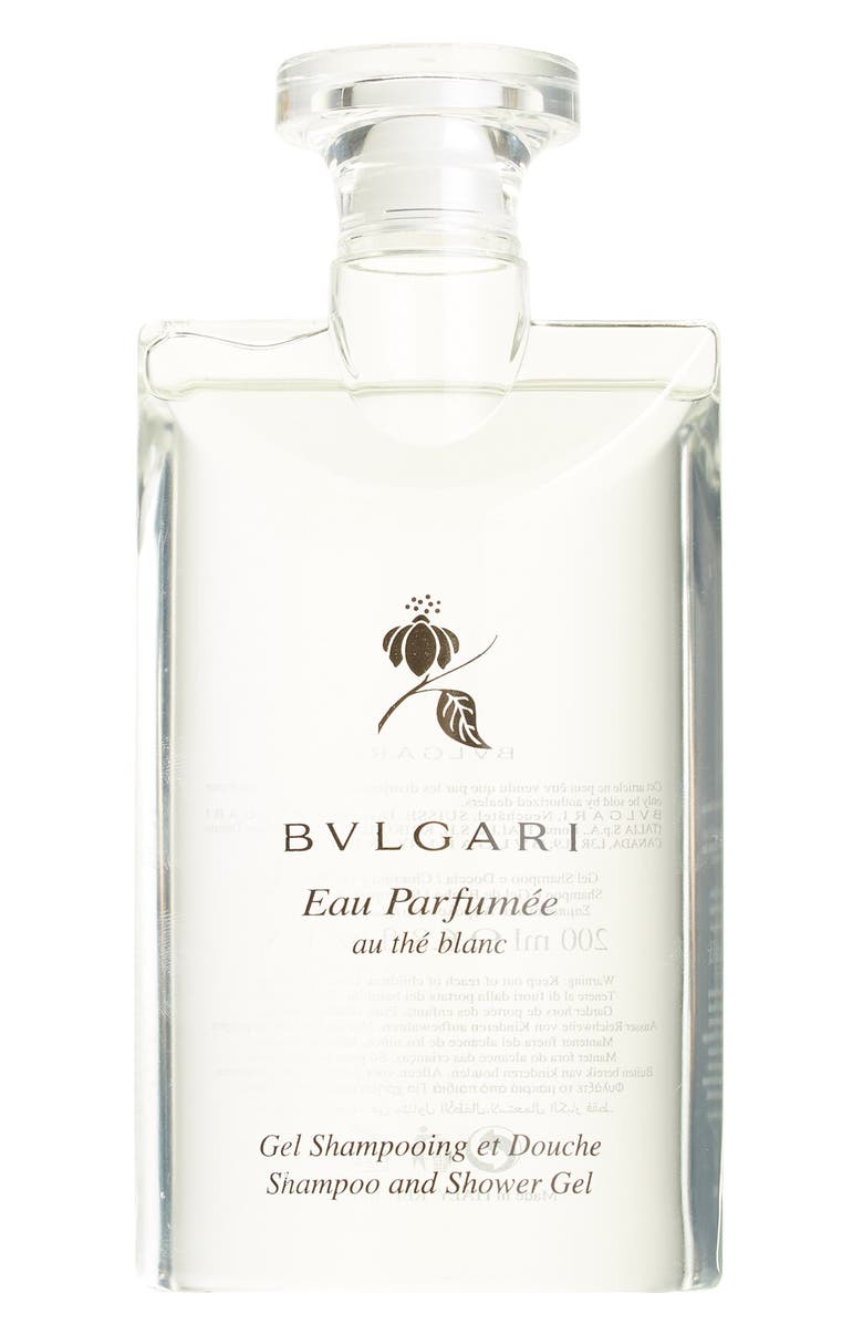 BVLGARI 'Eau Parfumée au thé blanc' Shampoo & Shower Gel, Alternate, color,