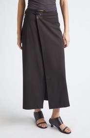 Paloma Wool Blont Cool Suiting Wrap Skirt