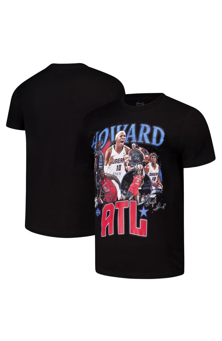 Stadium Essentials Unisex Stadium Essentials Rhyne Howard Black Atlanta Dream  2024 Crossroads T-Shirt, Main, color, Black