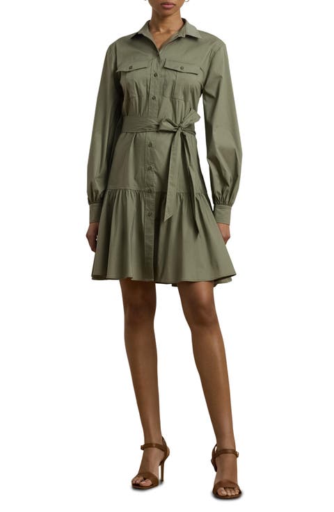 オールインワン・サロペット Lauren Ralph Lauren Azmera Long Sleeve Day Dress Lauren Ralph Lauren | Dresses | Lauren Ralph Lauren Azmera