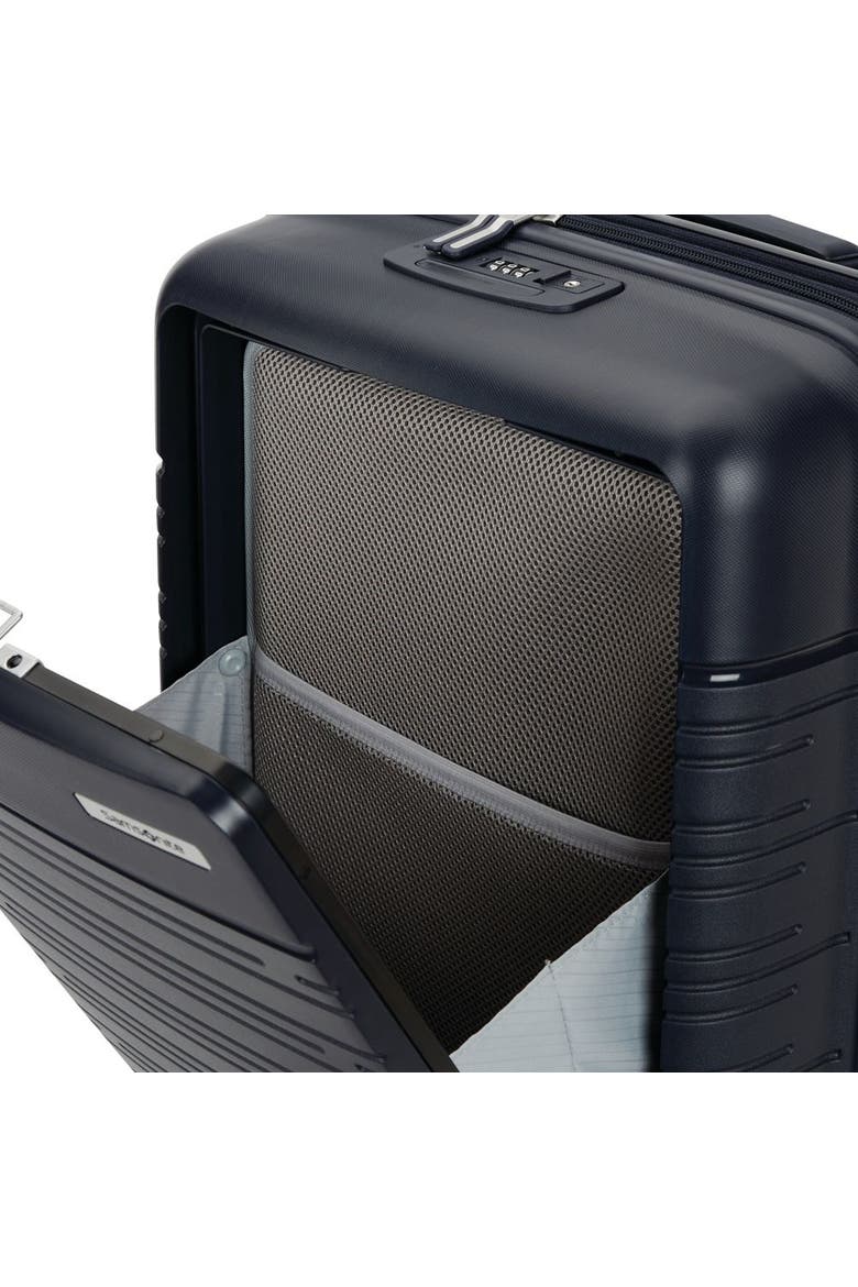 Elevation Plus 21" Carry On Spinner Luggage, Alternate, color, Midnight Blue