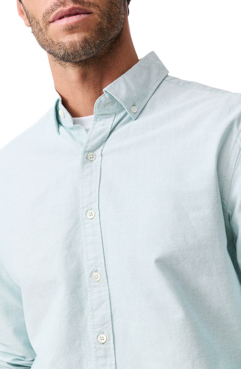 Rodd & Gunn Cambridge Original Fit Button-Down Oxford Shirt, Alternate, color, Fern