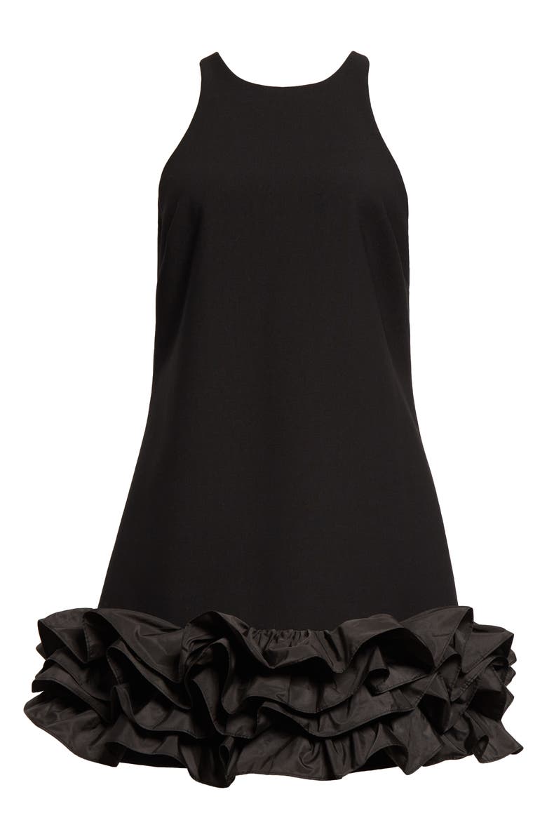 Cinq à Sept Beta Tiered Ruffle Hem Sleeveless Dress, Alternate, color,