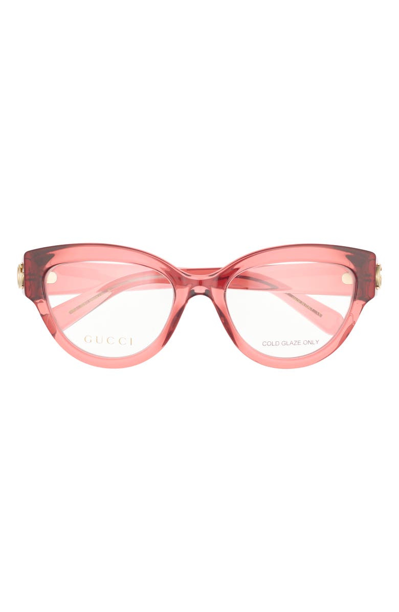 Gucci 51mm Core Optical Frames, Main, color, 