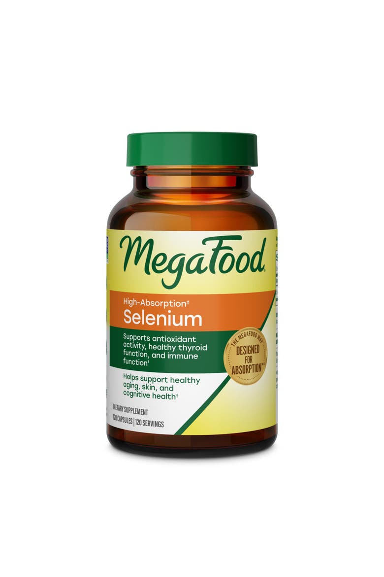 High Absorption Selenium 200mcg Capsules, Thyroid & Antioxidant Support, Vegan, 120 Capsules, Main, color, None