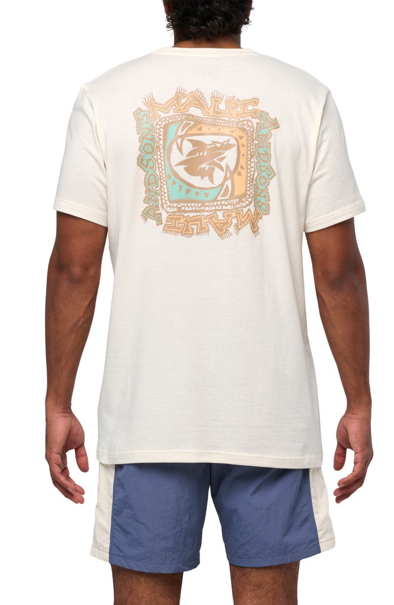 Maui & Sons Tijuana Shark Graphic T-Shirt, Alternate, color, Bone