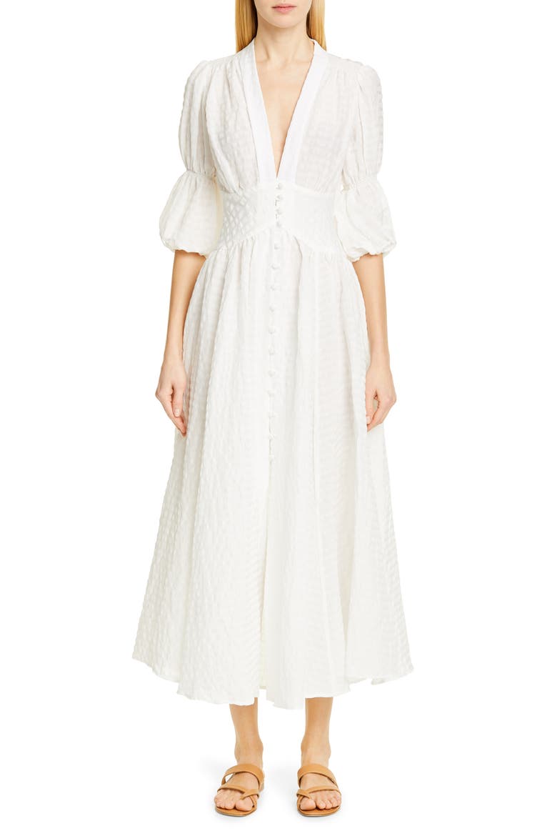 Willow Eyelet Maxi Dress, Main, color, OFF WHITE