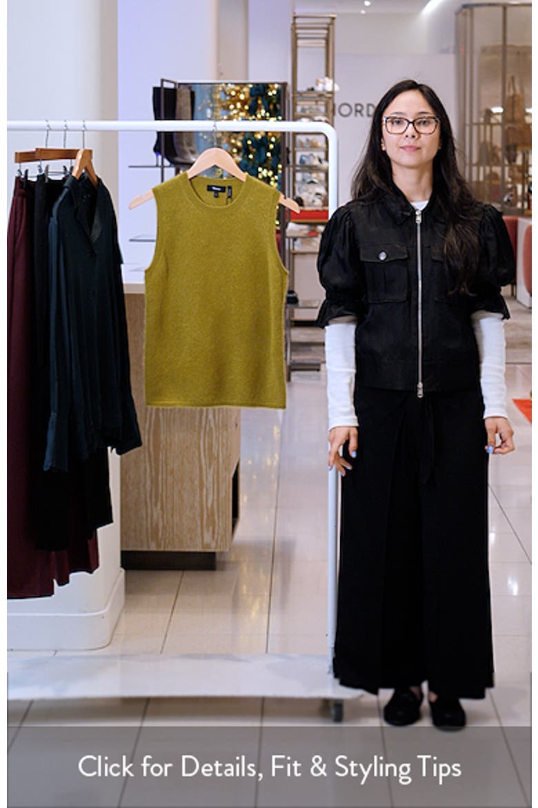 Cashmere Sleeveless Sweater video