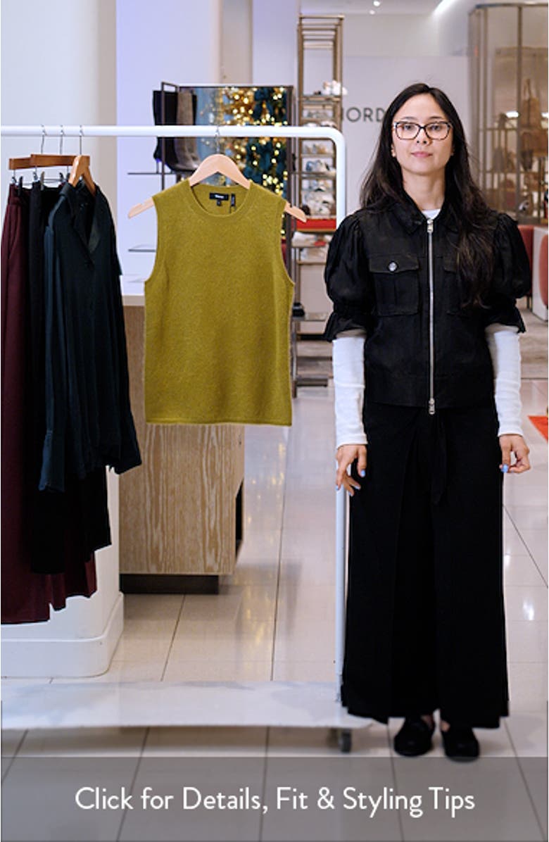 Cashmere Sleeveless Sweater, sales video thumbnail