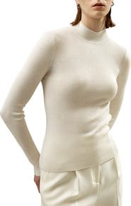 Lilysilk Essential Cashmere Blend Sweater Top for Women