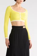 Longchamp Cropped Cardigan