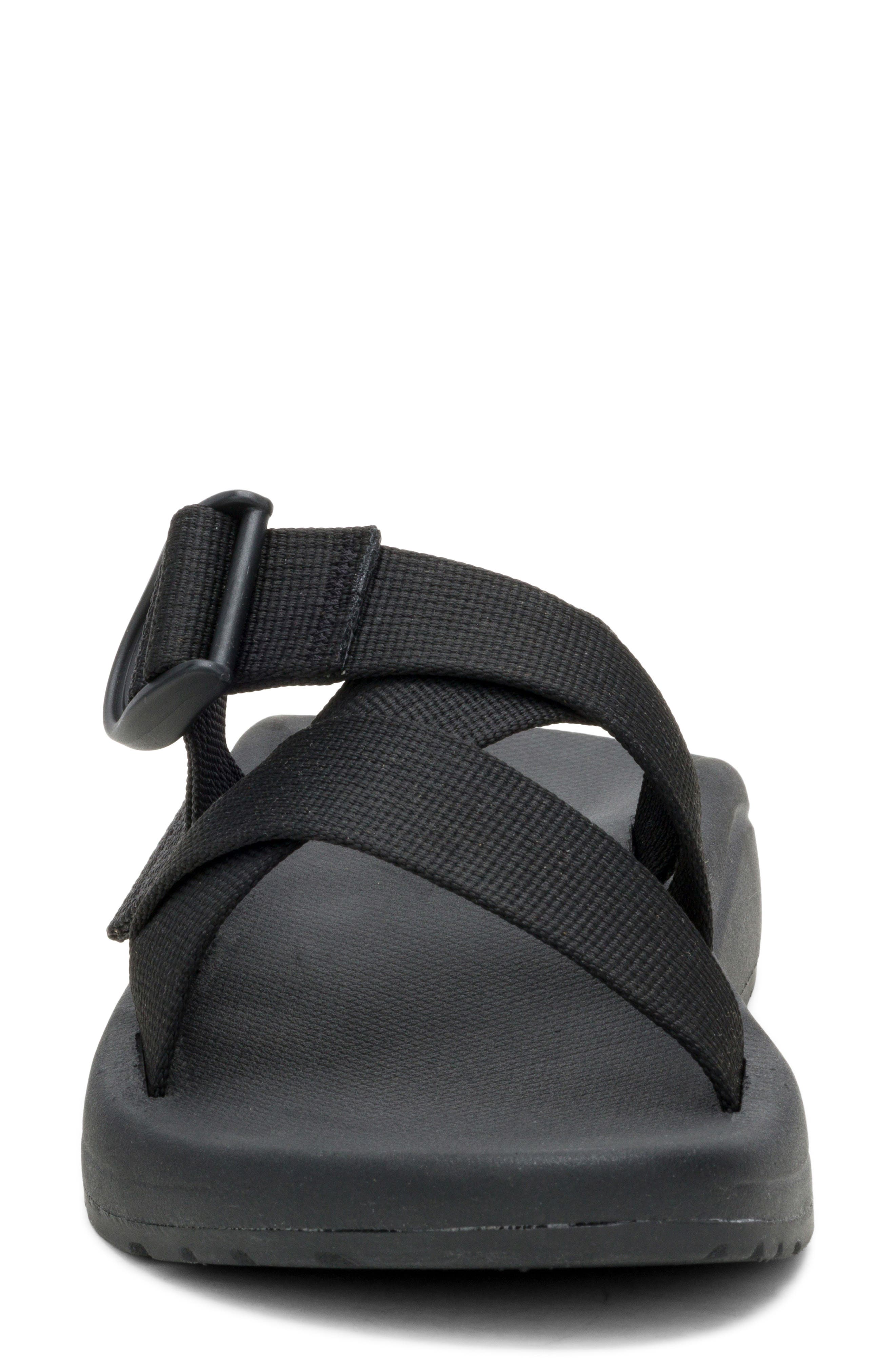 Chaco CushZ Slide Sandal, Alternate, color, Black