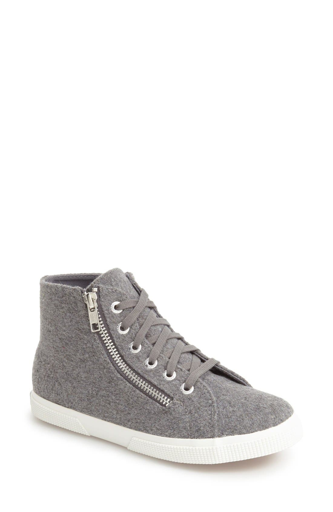 2224 High Top Sneaker, Main, color, GREY PEARL