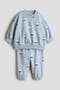 selected Light Blue/Sailboats