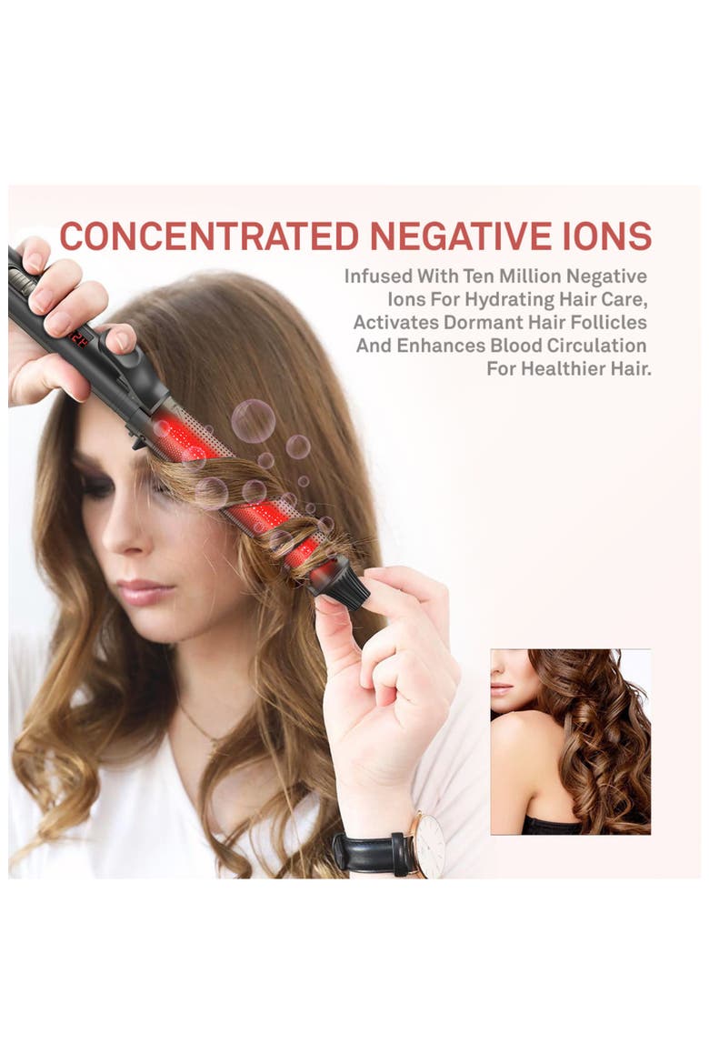 Lumina 1 1/2-Inch Professional Curling Iron, Alternate, color, Brass