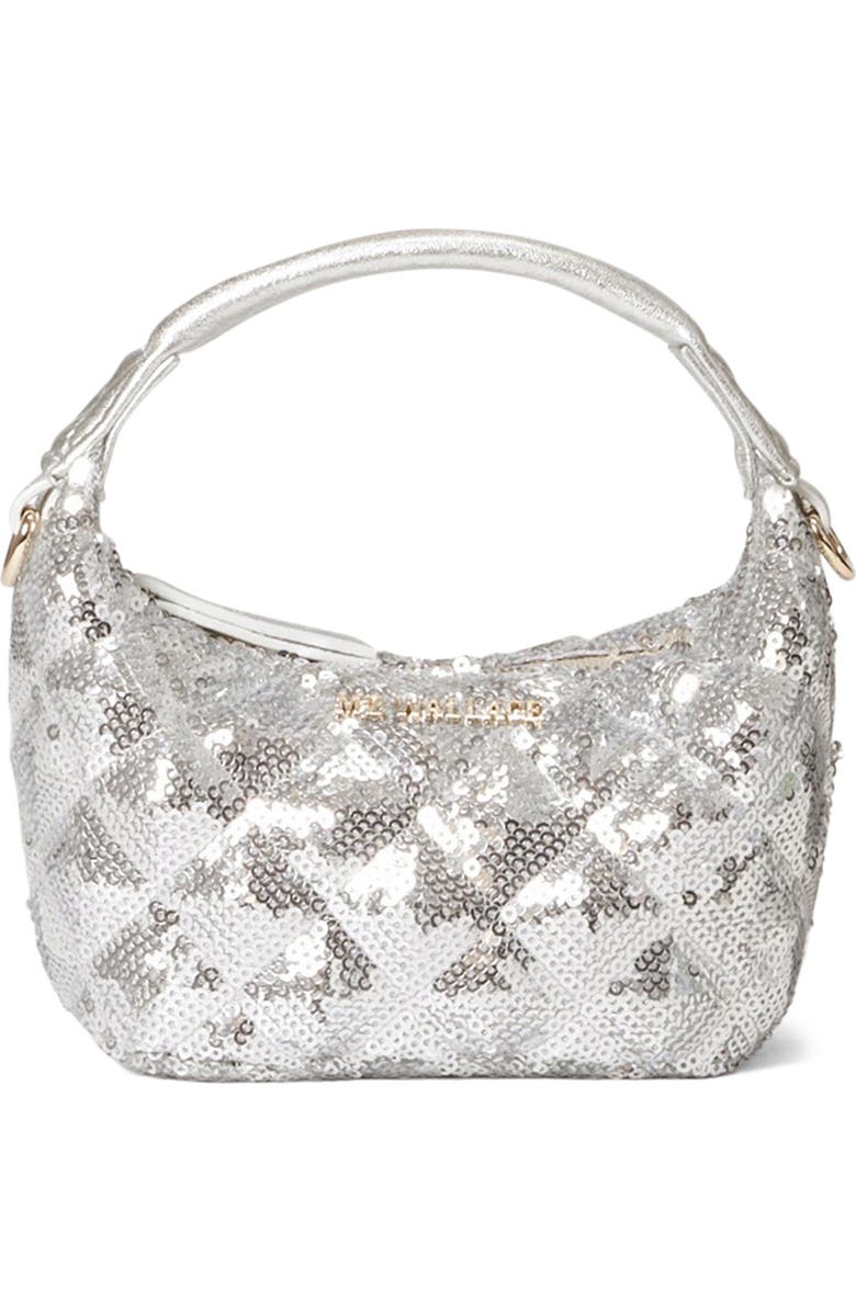 MZ Wallace Tiny Metro Sequin Top Handle Bag, Main, color,