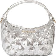 MZ Wallace Tiny Metro Sequin Top Handle Bag
