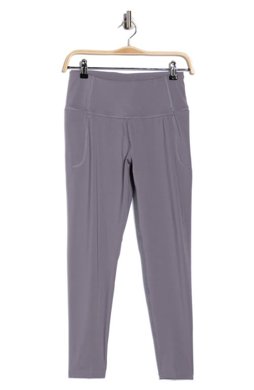 Layer 8 Stow Pocket 7/8 Leggings In Purple