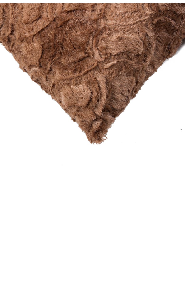 LUXE Belton Faux Fur Pillow - Set of 2 - 12" x 20", Main, color,