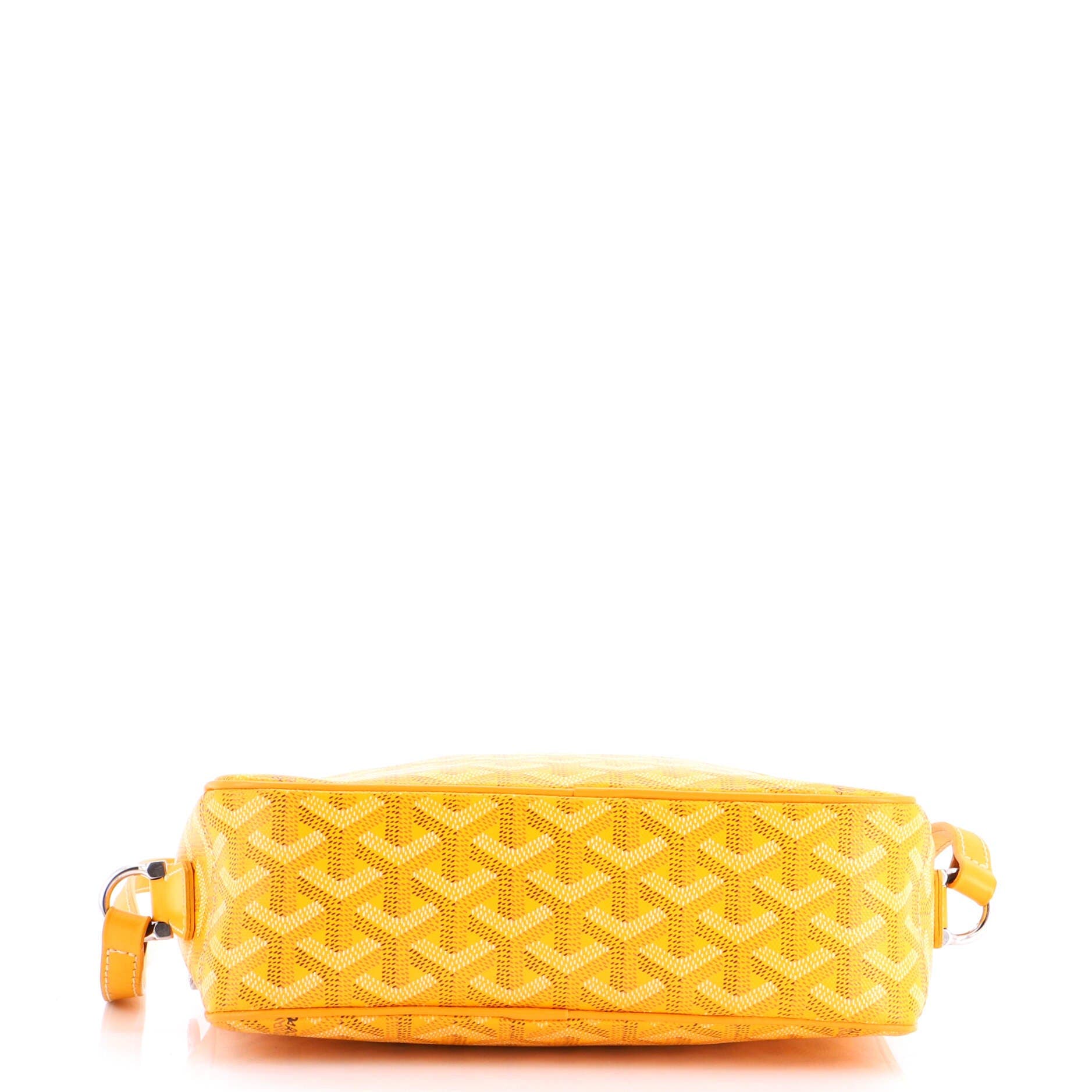 Pre-Owned Goyard Cap Vert Bag Coated Canvas, Alternate, color, Yellow
