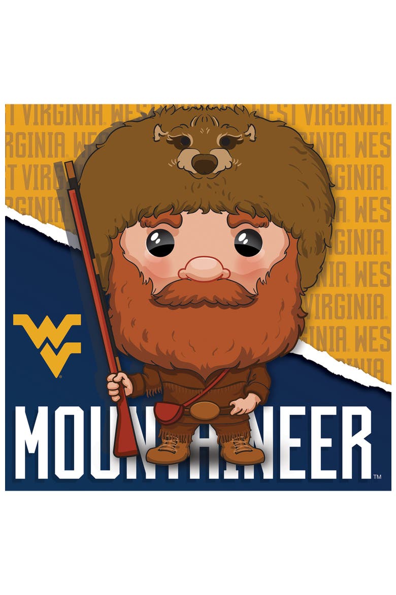West Virginia Mascot 100 Piece Puzzle, Alternate, color, Multicolor
