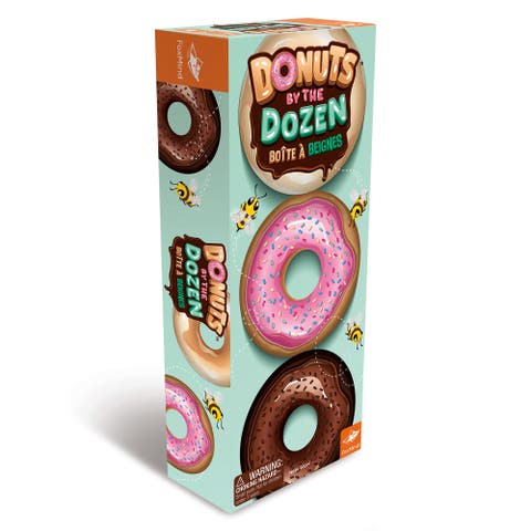 Donuts By The Dozen Tile Flipping Speed Memory Game