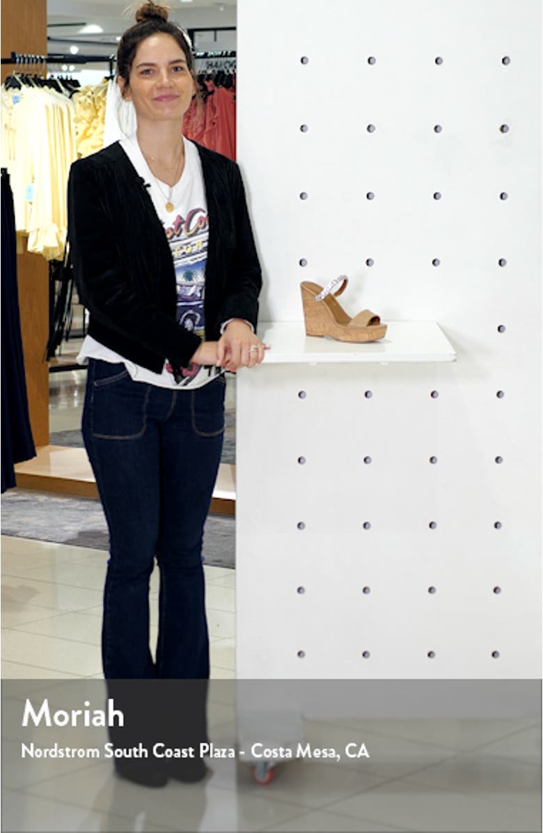 Alexia Platform Wedge Slide Sandal, sales video thumbnail