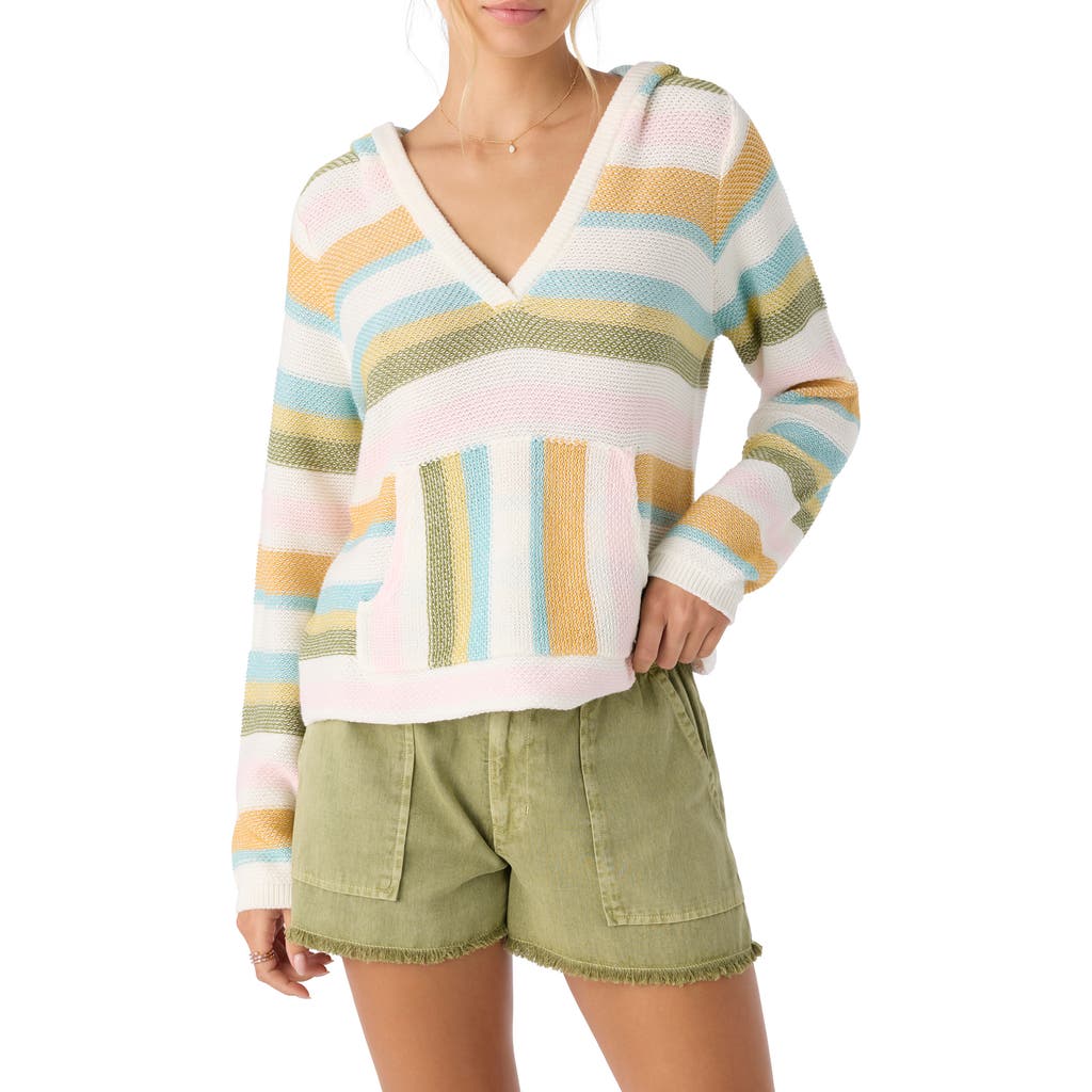 O'neill Catamaran Stripe Hoodie In Neutral