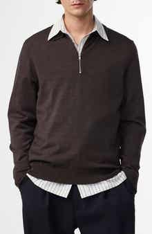 NN07 Quarter Zip Wool Polo Sweater