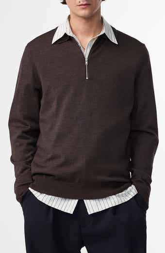 NN07 Quarter Zip Wool Polo Sweater