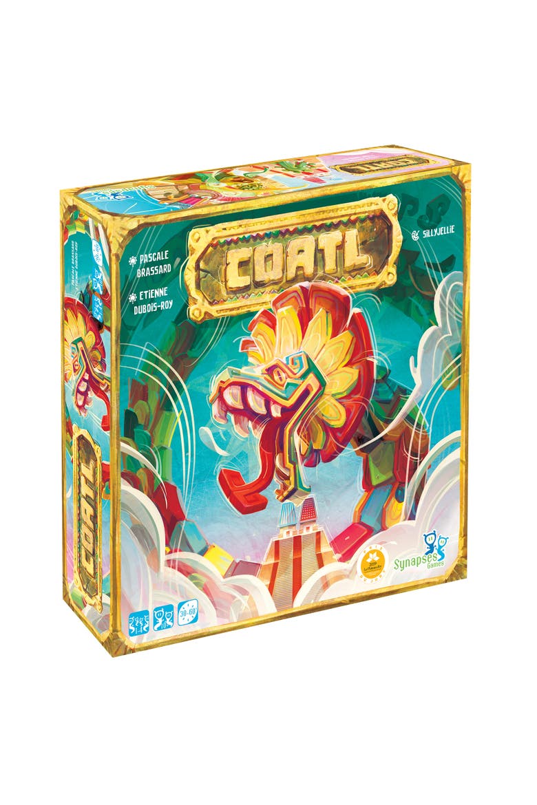 Coatl, Strategy Board Game, 1-4 Players, Main, color, Multicolored