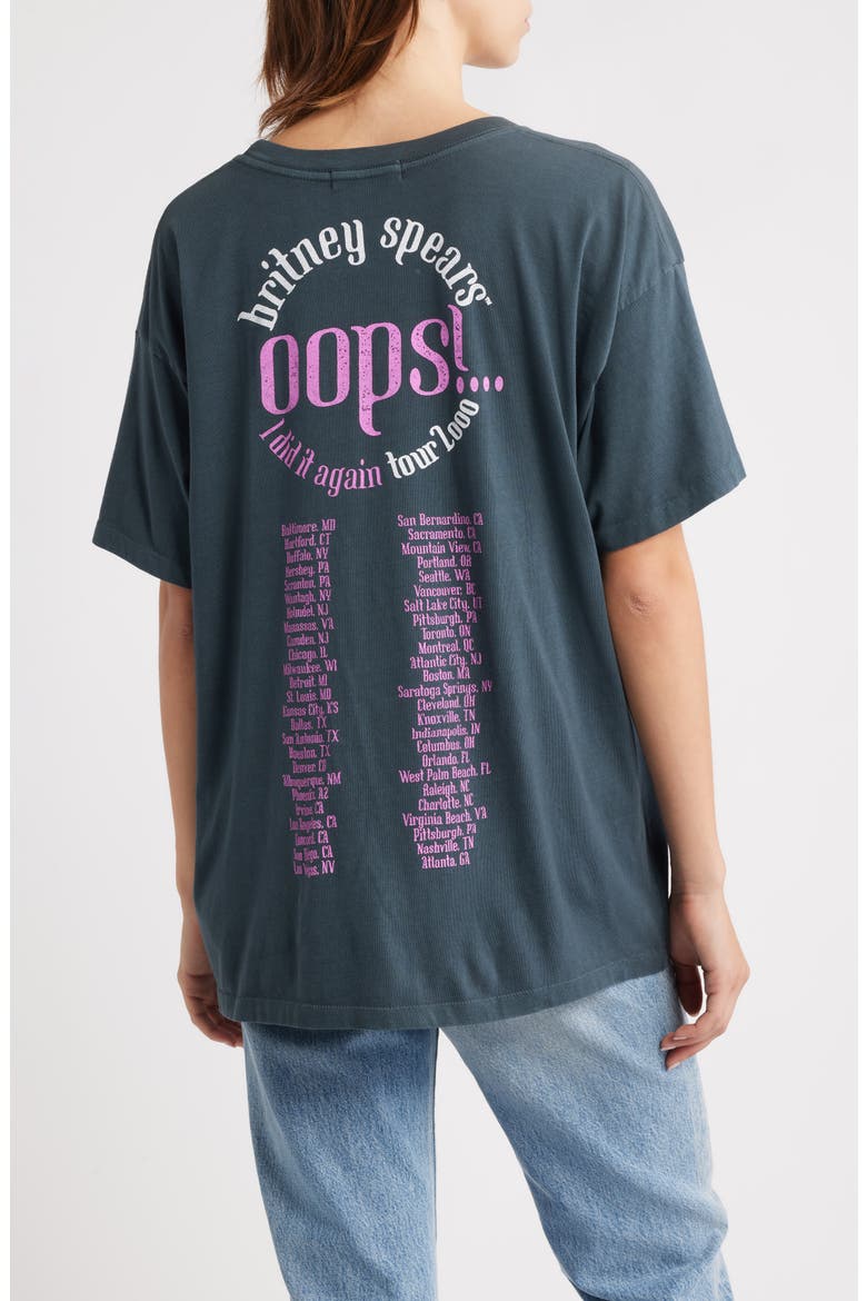 Britney Spears 'Oops I Did It Again' Graphic T-Shirt, Alternate, color, VINTAGE BLACK