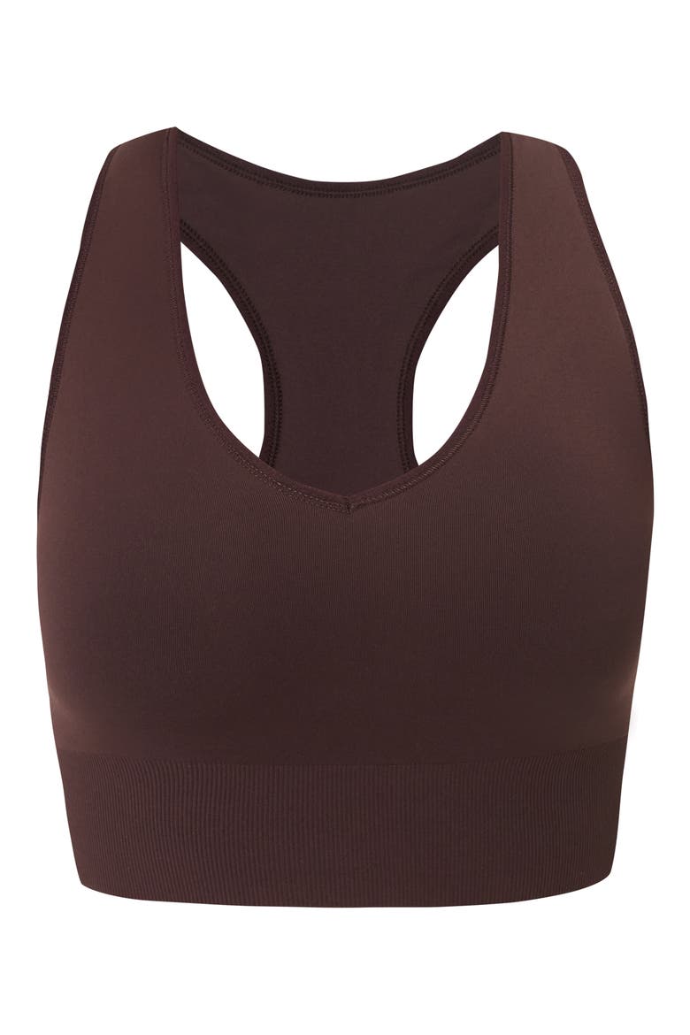 Stamina Soft Touch Sports Bra, Alternate, color, SABLE BROWN