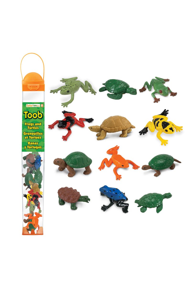 Safari Ltd. Frogs And Turtles Toy, Main, color, NO COLOR