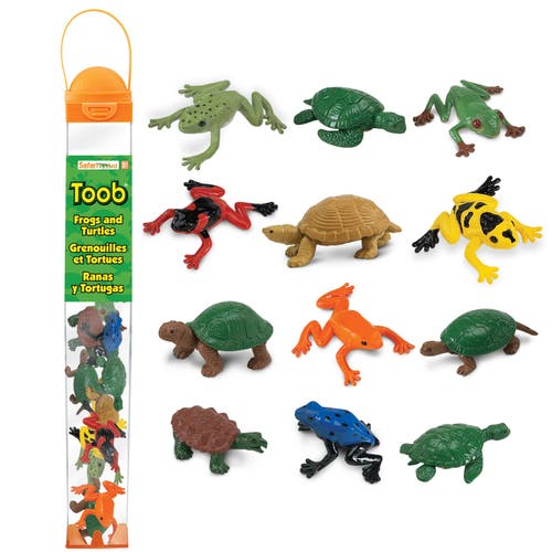 Safari Ltd. Frogs And Turtles Toy 