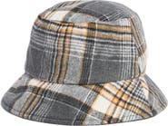 Steve Madden Tartan Plaid Bucket Hat