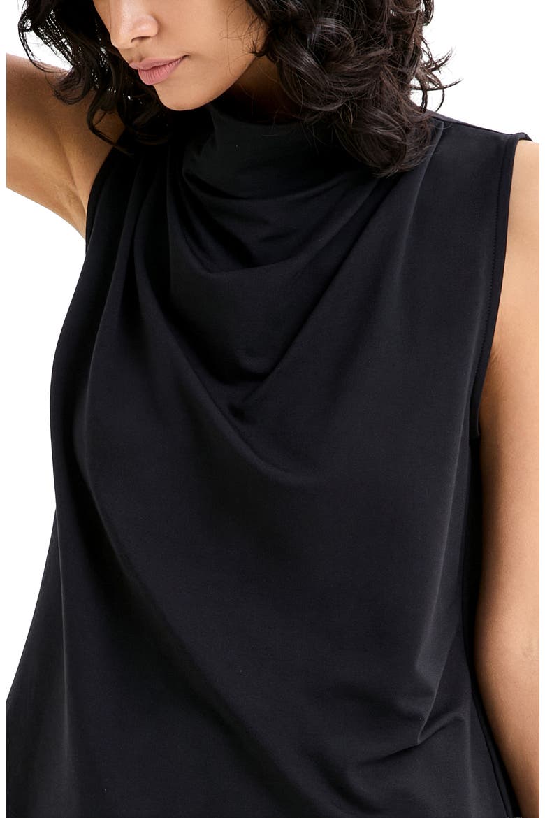 Finch Sleeveless Top, Alternate, color, BLACK