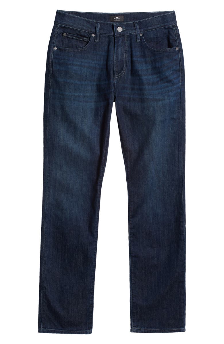 7 For All Mankind The Straight Jeans, Alternate, color, Perennial