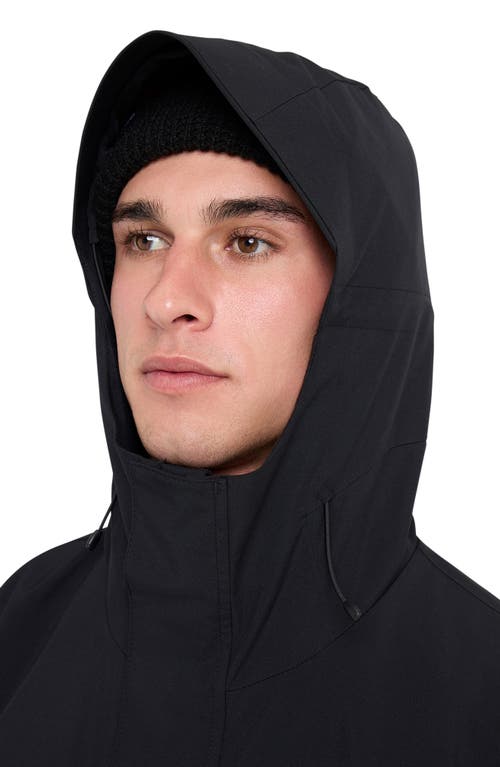 Quiksilver High Altitude Waterproof Snow Jacket In Black