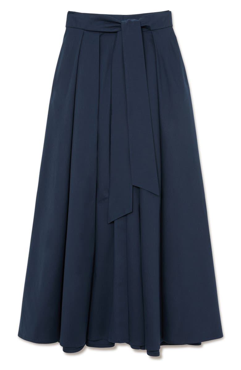 Reiss Simone Cotton Blend Maxi Skirt, Alternate, color, 