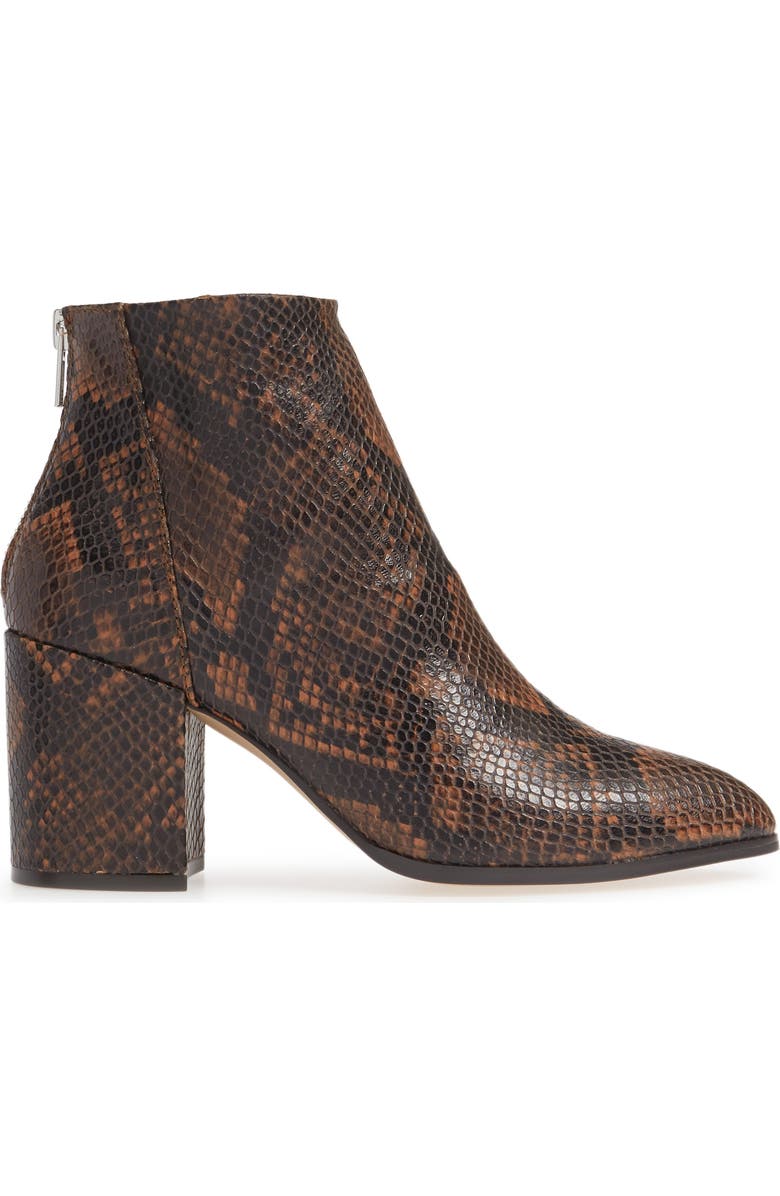 Steve Madden Jillian Bootie, Alternate, color, Brown Snake Print