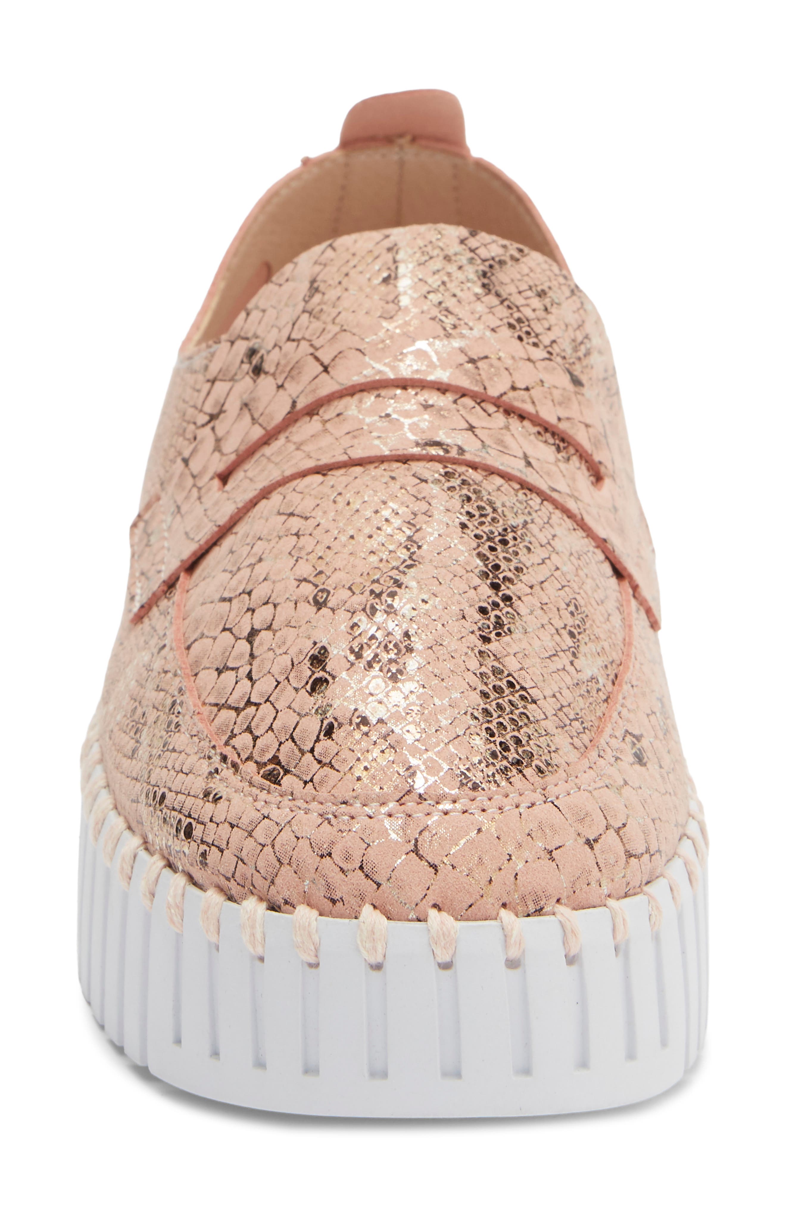 Tulip Slip-On Platform Loafer, Alternate, color, ADOBE ROSE