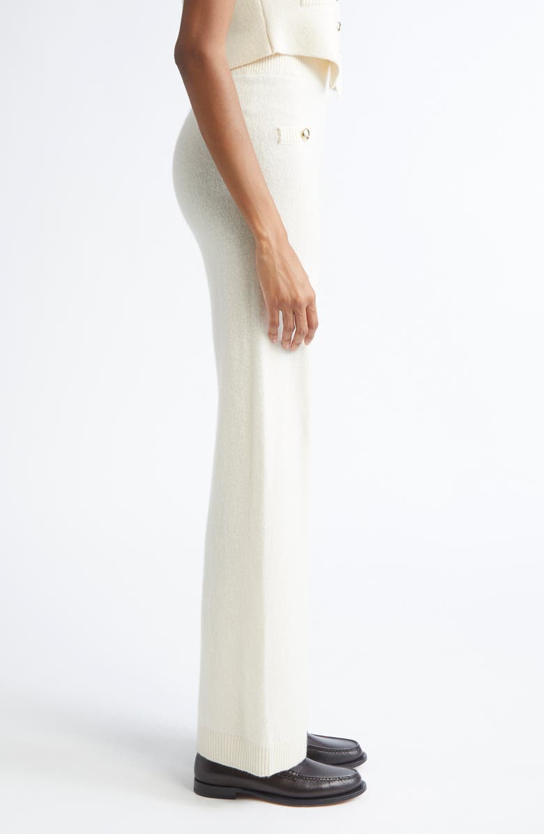 Cinq à Sept Cosmin Cashmere Sweater pants, Alternate, color, Ivory