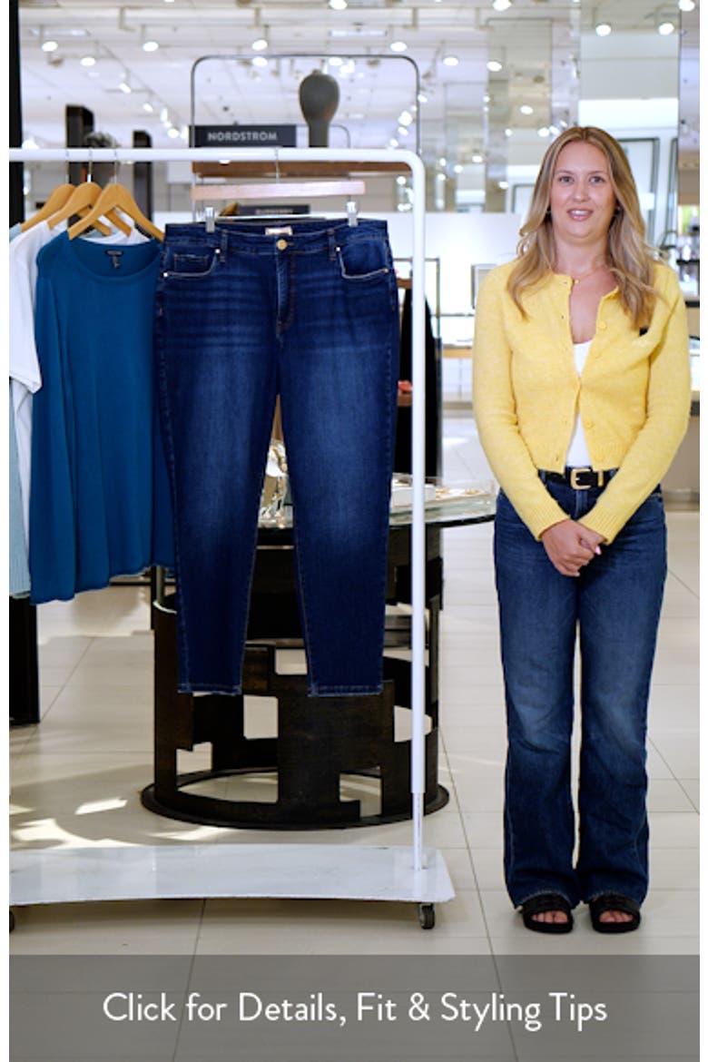 Reese Fab Ab Ankle Slim Straight Leg Jeans video
